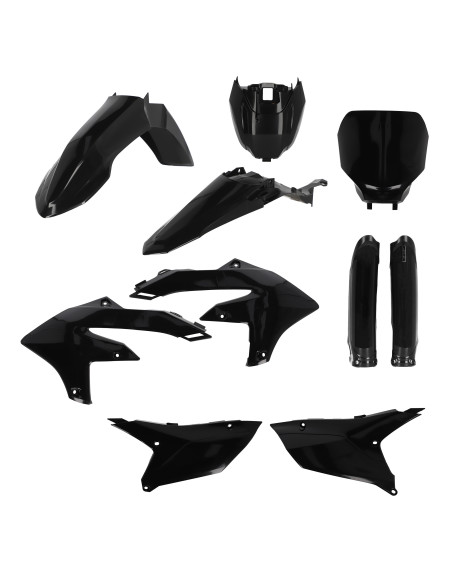Kit plastiques complet - Noir - ACERBIS Yamaha 450 YZF 2023-2025 / 250 YZF 2024-2026
