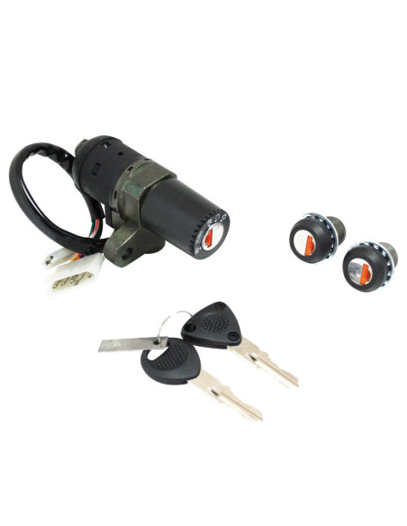 Contacteur à clé Derbi 50 Senda / Gilera 50 SMT 2003-2006 (avec serrure de selle)