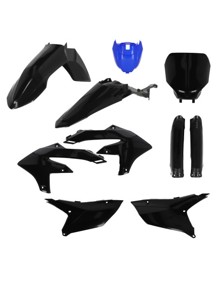 Kit plastiques complet - Noir Bleu - ACERBIS Yamaha 450 YZF 2023-2025 / 250 YZF 2024-2026