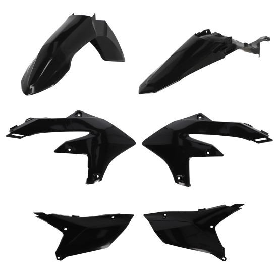 Kit plastiques - Noir - ACERBIS Yamaha 450 YZF 2023-2025 / 250 YZF 2024-2026