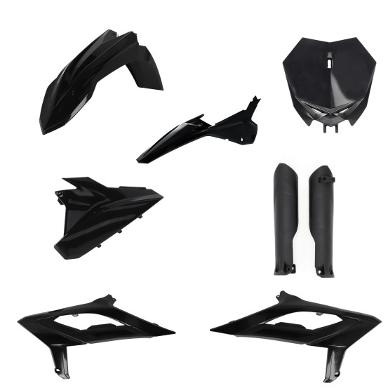 Kit plastiques complet - Noir - ACERBIS BETA 300/450 RX 2023