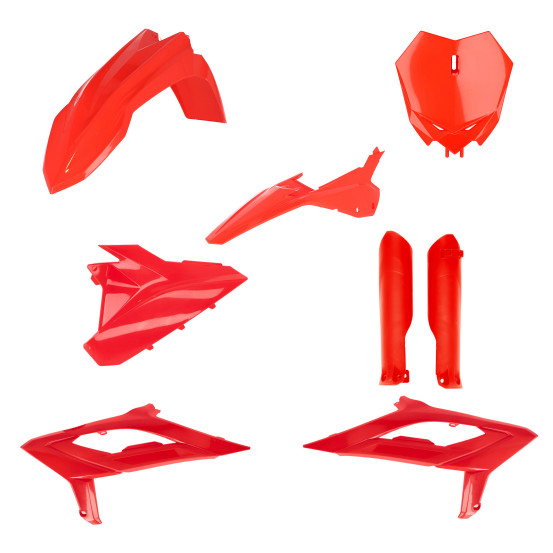 Kit plastiques complet - Rouge - ACERBIS BETA 300/450 RX 2023