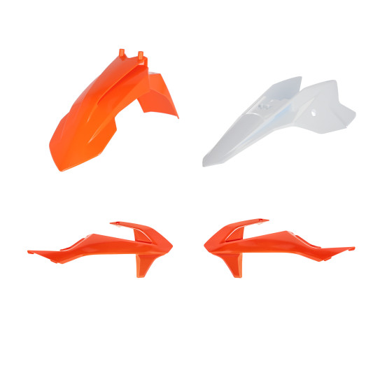 Kit plastiques - Orange Blanc - ACERBIS KTM 50 SX 2016