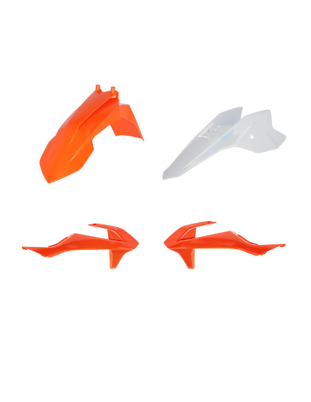 Kit plastiques - Orange Blanc - ACERBIS KTM 50 SX 2016