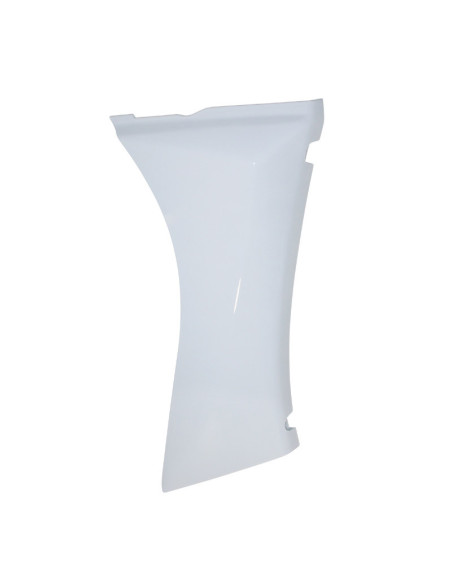 Carénage bas de tablier avant latéral maxiscooter Yamaha 500 TMax 2001-2007 Blanc brillant Droit