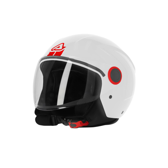 Casque jet moto Acerbis Brezza - Blanc