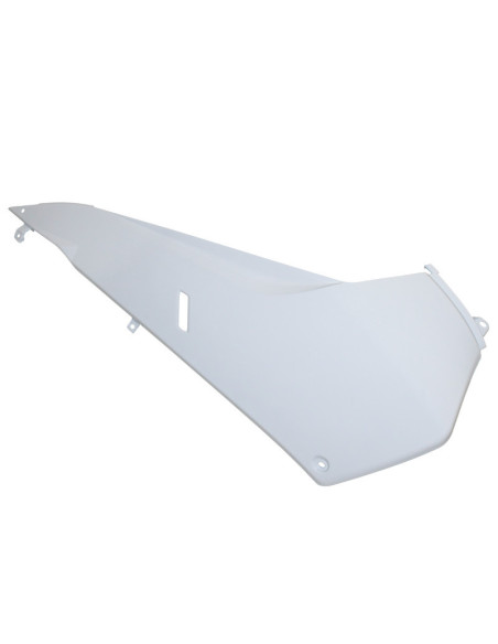 Carénage dessous de tablier avant maxiscooter Yamaha 500 TMax 2008-2011 Blanc brillant Droit