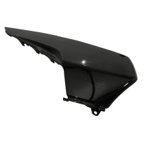 Carénage dessous de tablier avant maxiscooter Yamaha 500 TMax 2008-2011 Noir brillant Gauche