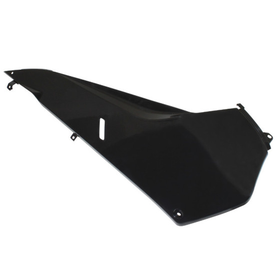 Carénage dessous de tablier avant maxiscooter Yamaha 500 TMax 2008-2011 Noir brillant Droit
