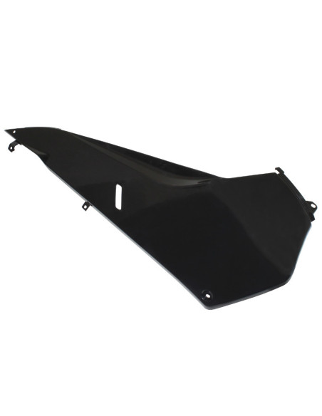 Carénage dessous de tablier avant maxiscooter Yamaha 500 TMax 2008-2011 Noir brillant Droit