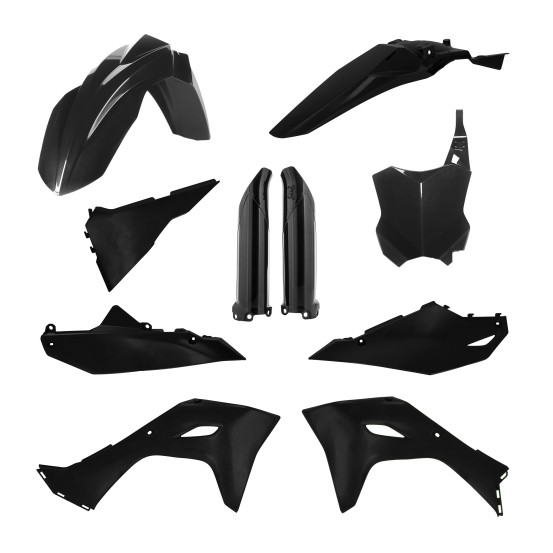 Kit plastiques complet - Noir - ACERBIS Kawasaki 450 KX 2024-2026