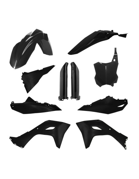 Kit plastiques complet - Noir - ACERBIS Kawasaki 450 KX 2024-2026