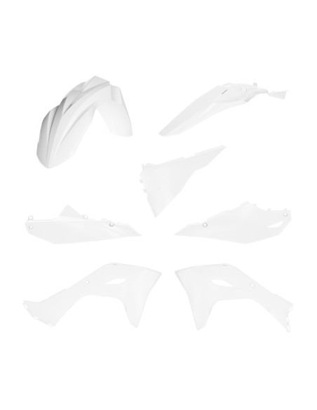 Kit plastiques - Blanc -ACERBIS Kawasaki 450 KX 2024-2026
