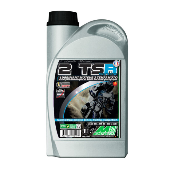 Huile moteur MINERVA 2T TSR 1 Litre