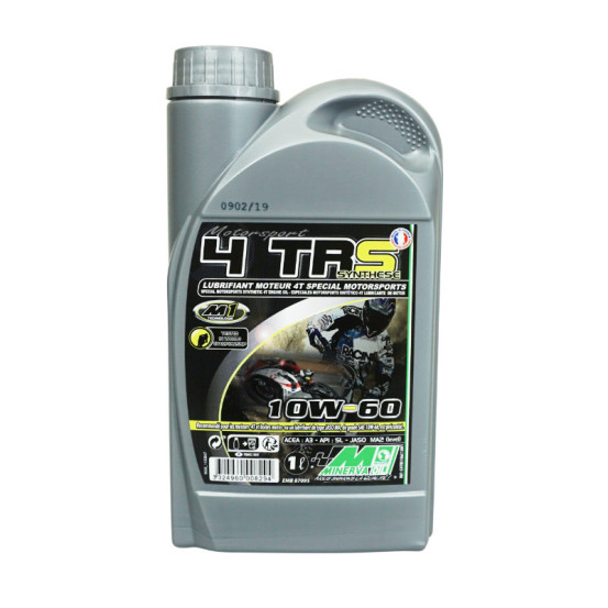 Huile moteur MINERVA 4T TRS 10W60 1 Litre