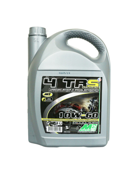 Huile moteur MINERVA 4T TRS 10W60 5 Litres