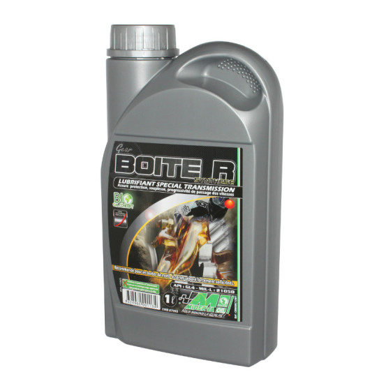 Huile de boite MINERVA 2T BOITE T Bio 1 Litre
