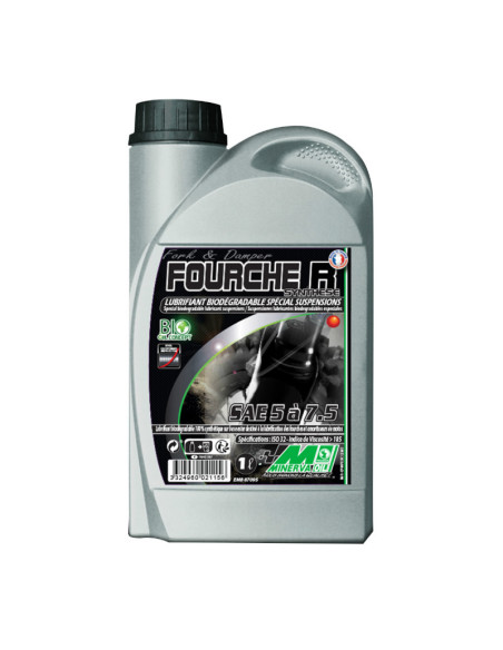 Huile de fourche MINERVA 2.5W Bio 1 Litre