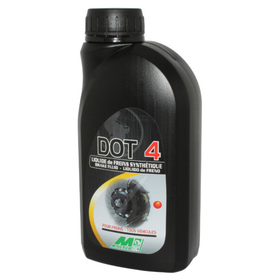 Liquide de frein MINERVA DOT 4 500ml