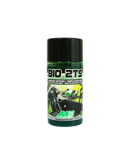 Huile moteur MINERVA 2T TS Bio 125ml