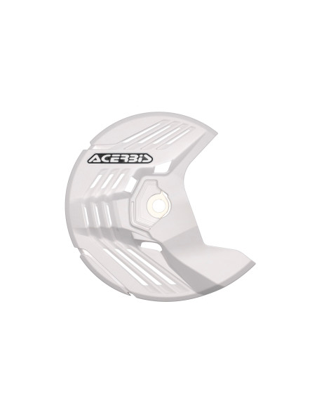 Protection disque de frein avant - Blanc - ACERBIS LINEAR ventilée Japonnaises / Triumph
