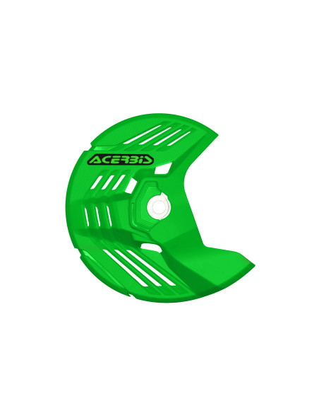 Protection disque de frein avant - Vert - ACERBIS LINEAR ventilée Japonnaises / Triumph