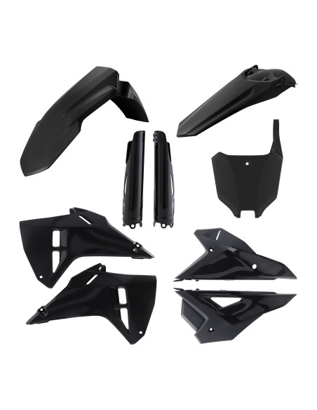 Kit plastiques complet - Noir - ACERBIS Honda 250 / 450 CRF-R 2025-2026
