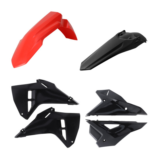 Kit plastiques - Rouge Noir - ACERBIS Honda 250 / 450 CRF-R 2025-2026