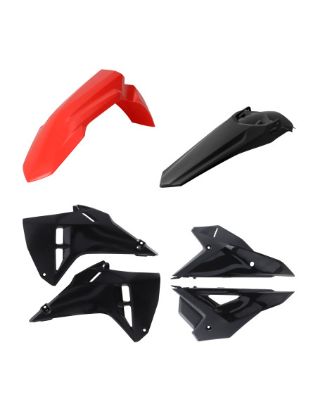 Kit plastiques - Rouge Noir - ACERBIS Honda 250 / 450 CRF-R 2025-2026
