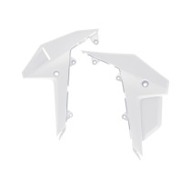 Plaques latérales inférieur - Blanc - ACERBIS Honda 450 CRF-R 2025-2026