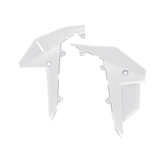 Plaques latérales inférieur - Blanc - ACERBIS Honda 450 CRF-R 2025-2026