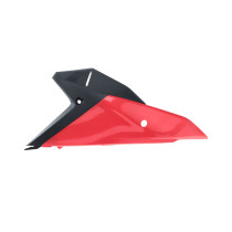 Plaques latérales complètes - Rouge Noir - ACERBIS Honda 450 CRF-R 2025-2026