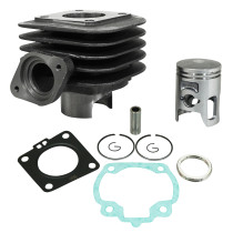 Cylindre piston 50cc 2T Kymco Dink Super 8 Top Boy Vitality (fonte premium)