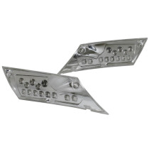 Clignotants leds Piaggio 50 Zip après 2000 Transparent Arrière