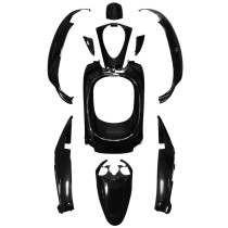 Kit carénages scooter Sym 50 Mio Noir brillant