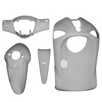 Kit carénages scooter Piaggio 50 Liberty Blanc brillant