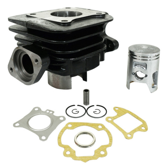 Cylindre piston 50cc 2T Kymco Agility People Super 9 (fonte premium)