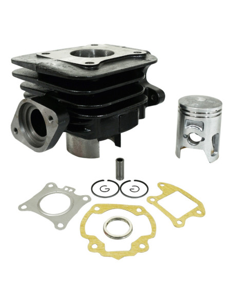 Cylindre piston 50cc 2T Kymco Agility People Super 9 (fonte premium)