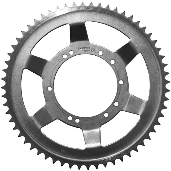 Couronne 60 dents int.94mm 10T MBK/Motobécane (roue à batons)