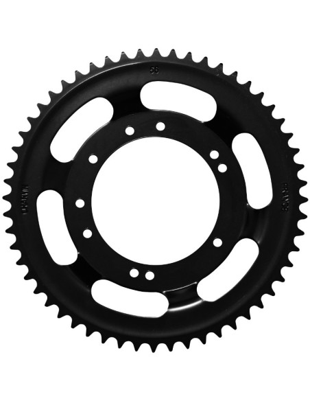 Couronne 56 dents int.98mm 10T Peugeot 103 Noir (roue aluminium Grimeca)