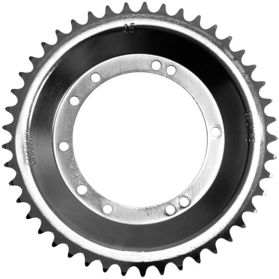 Couronne 45 dents int.94mm 10T Peugeot 103 (roue Acier à batons)