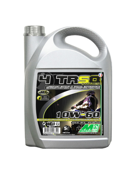 Huile moteur MINERVA 4T QUAD RS 10W60 5 Litres