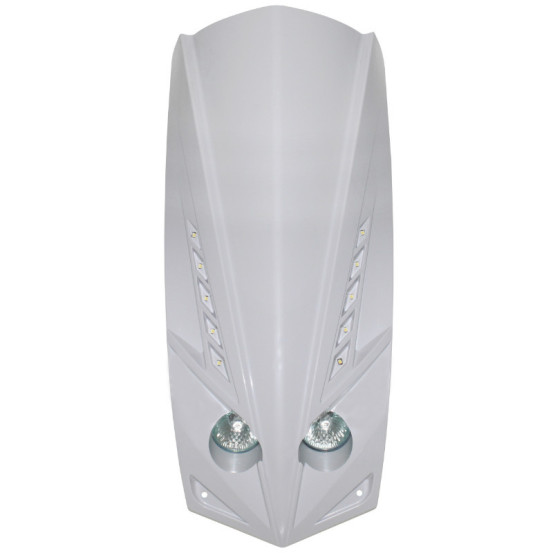 Carénage tablier avant scooter Peugeot 50 Ludix Blanc brillant
