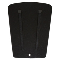 Carénage trappe batterie scooter Peugeot 50 Speedfight II Noir brillant