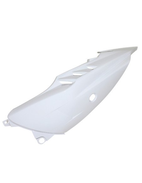 Carénage coque arrière scooter Peugeot 50 Speedfight II Blanc brillant Gauche