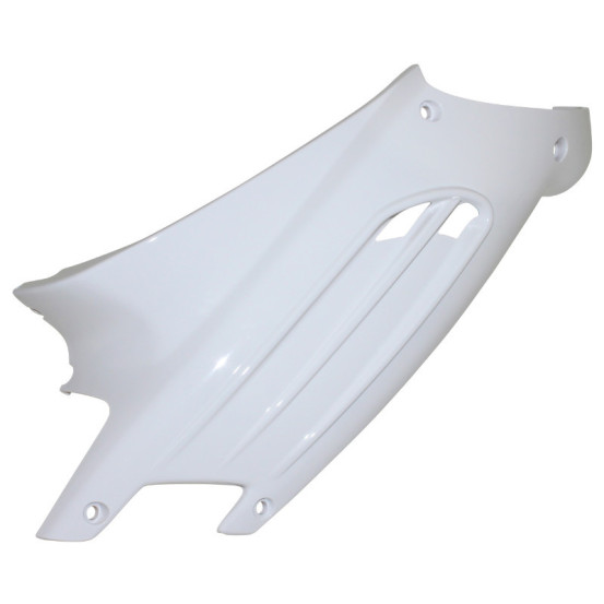 Carénage moteur scooter Peugeot 50 Speedfight II Blanc brillant Gauche