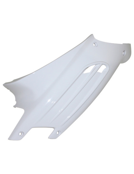 Carénage moteur scooter Peugeot 50 Speedfight II Blanc brillant Gauche