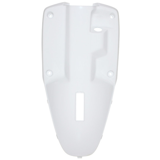Carénage tablier arrière scooter MBK 50 Booster 1999-2003/Yamaha 50 BWS 1999-2003 Blanc brillant