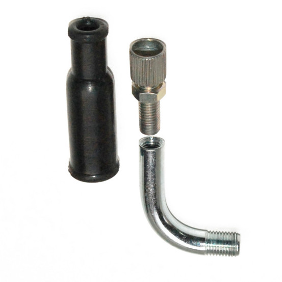 Coude de carburateur complet DELL'ORTO PHBG/SHA/PHBL 90°
