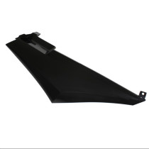 Carénage coque arrière 50 à boite Derbi 50 Senda 1994-2010 Noir brillant Droit
